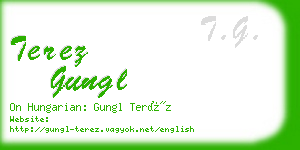 terez gungl business card